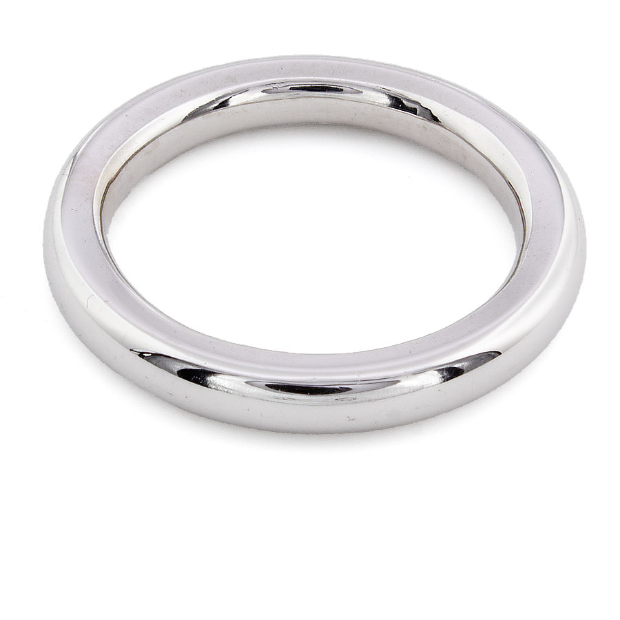 18ct White Gold Wedding Ring Size K